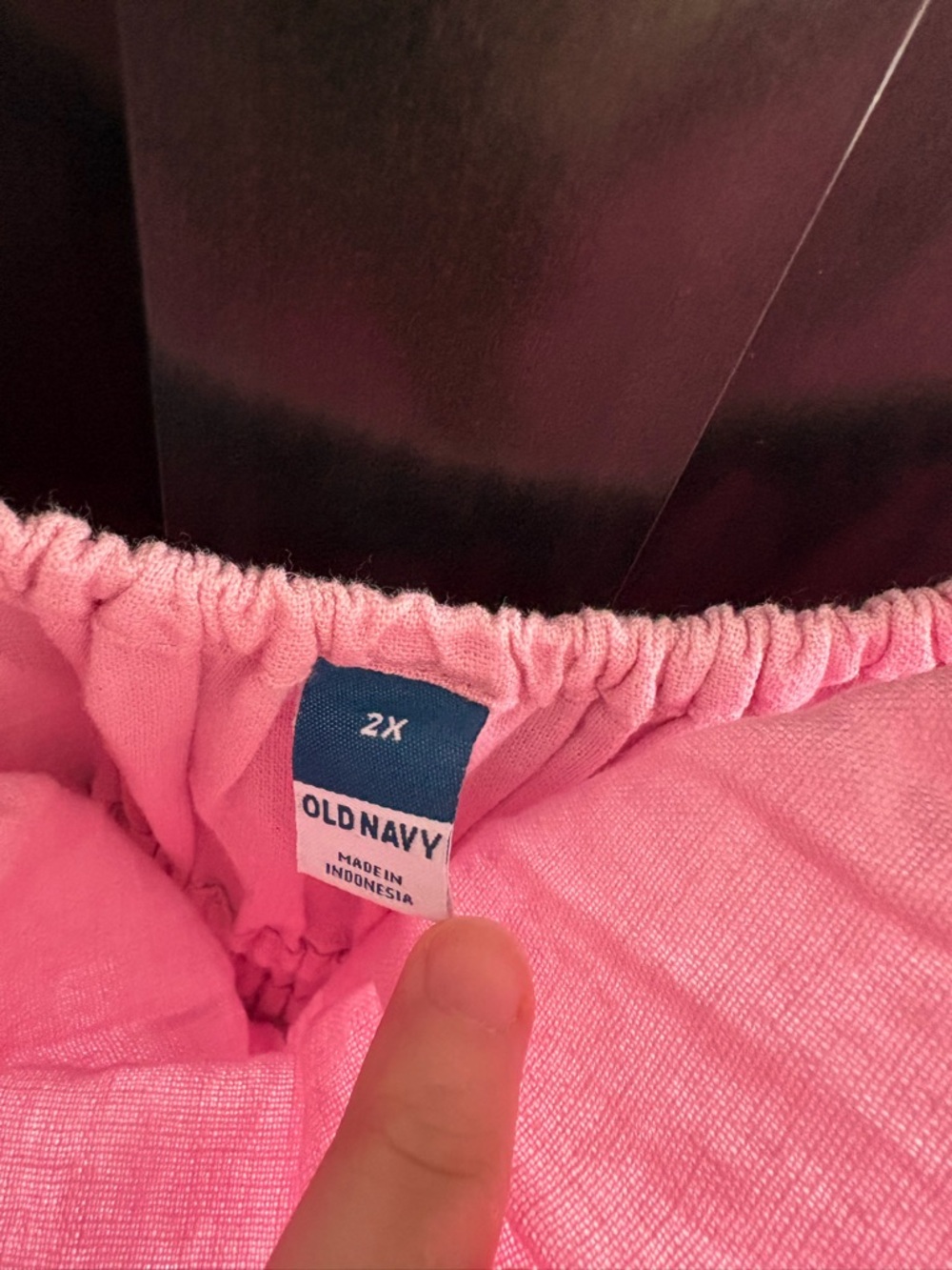 Old Navy Linen Blend Cami Jumpsuit - Picture 2 of 4